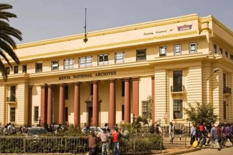A Look Inside Kenya's National Archives