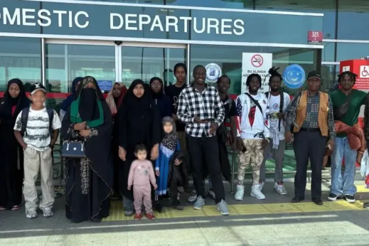 First Batch of Kenyan Evacuees From Iran Lands at JKIA