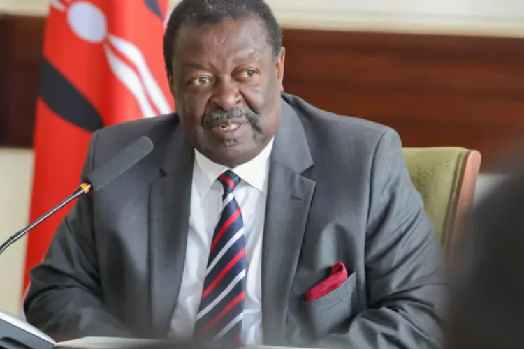 Mudavadi Defends Millions Spent on Washington Lobbying