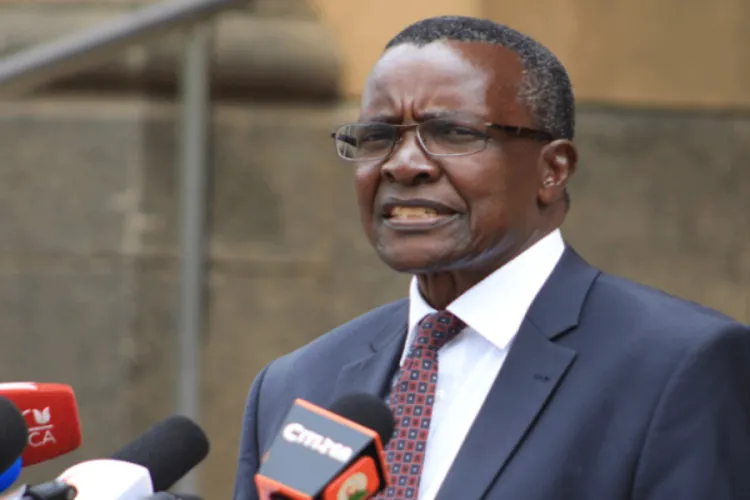 Maraga Pledges Zero Tolerance for Corruption if Elected