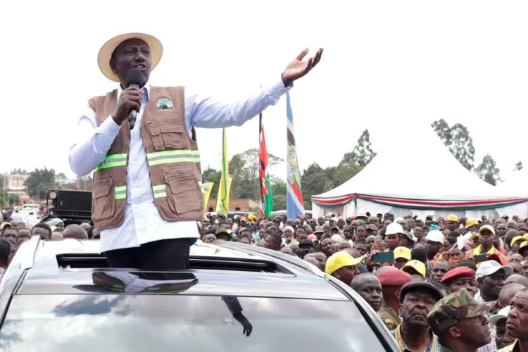 “I Will Teach You a Lesson in 2027,” Ruto Warns Political Rivals