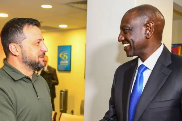 Ruto, Zelenskyy Discuss Release of Kenyans Caught Up in Ukraine War