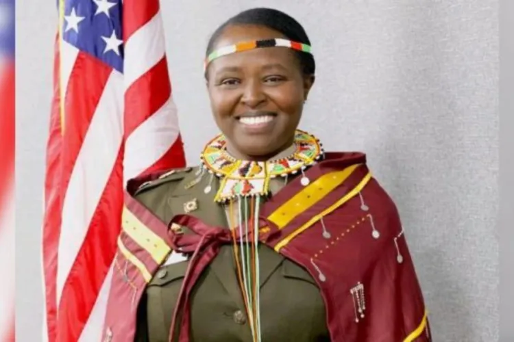 Silvia Jemutai Promoted to Lieutenant Colonel in the US Army