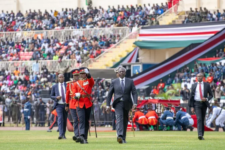Crowd Cheers as Ruto Vibes to Donjo Maber During Jamhuri Celebrations