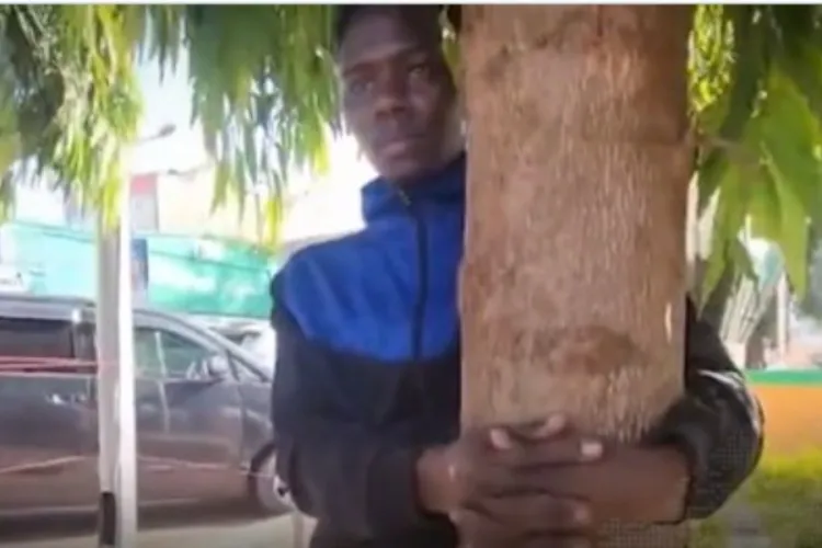 Murang’a Man Begins 80-Hour Tree-Hug Protest to Demand Better Cancer Care in Kenya
