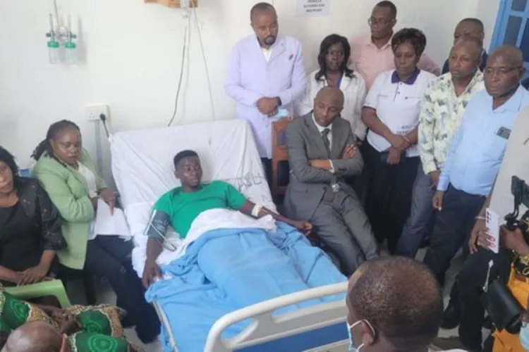 79-Hour Tree Hug Leaves Jimmy Irungu Hospitalized With Kidney Failure