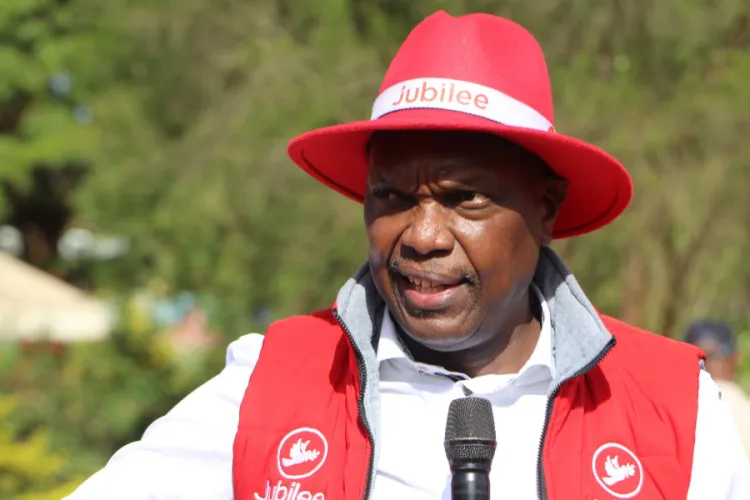 Jeremiah Kioni Named Jubilee Deputy Party Leader