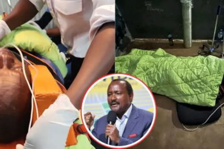 ‘Tuju Nearly Died Within Minutes’ – Kalonzo Recounts Medical Emergency During Arrest