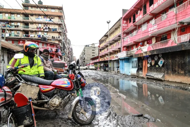 Pipeline Estate Submerged as Heavy Rains Paralyse Nairobi Roads