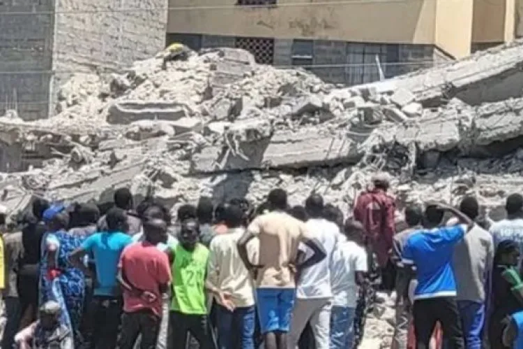 Rescue Teams Respond After Building Collapses in Shauri Moyo