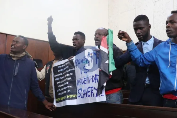 Drama at Nairobi Court as Fuel Protesters Disrupt Hearing