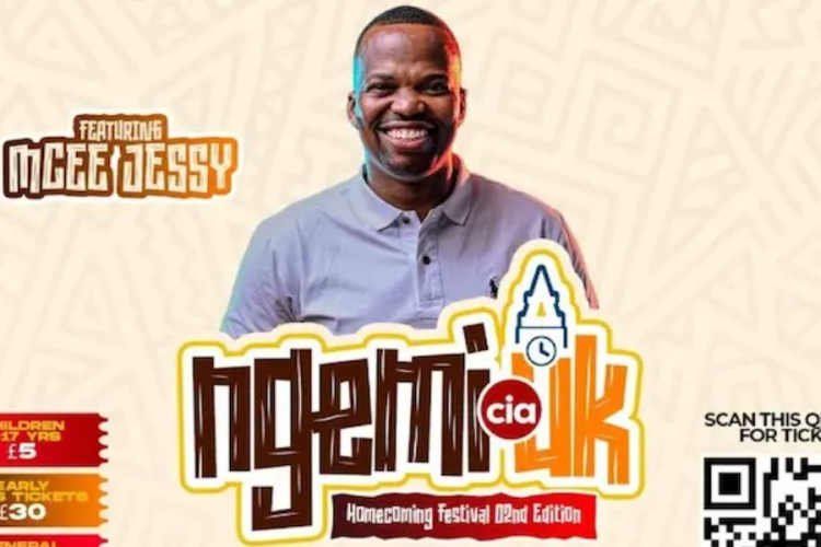 MCEE Jessy to Headline Ngemi CIA UK Homecoming Festival 2026