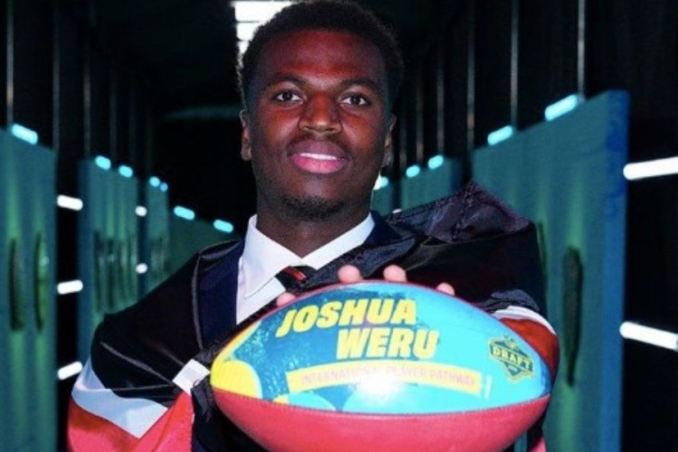 Kenyan Rugby Star Joshua Weru Signs with Philadelphia Eagles