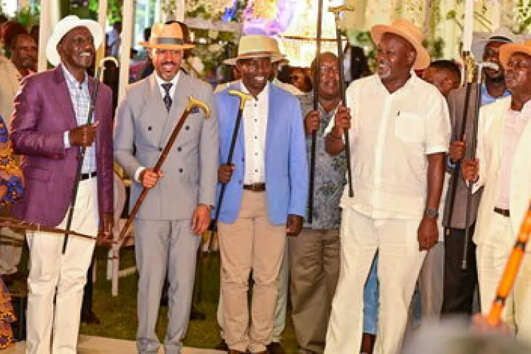 President Ruto Joins Political and Business Leaders at Karen Blixen Wedding