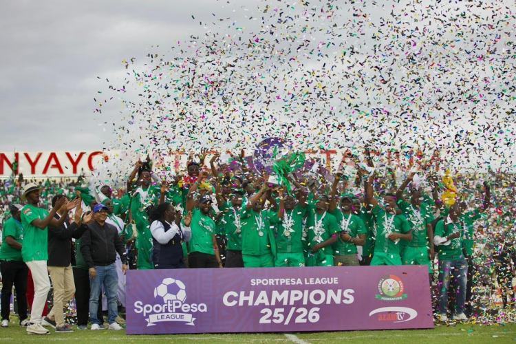 Ruto congratulates Gor Mahia after winning record 22nd league title