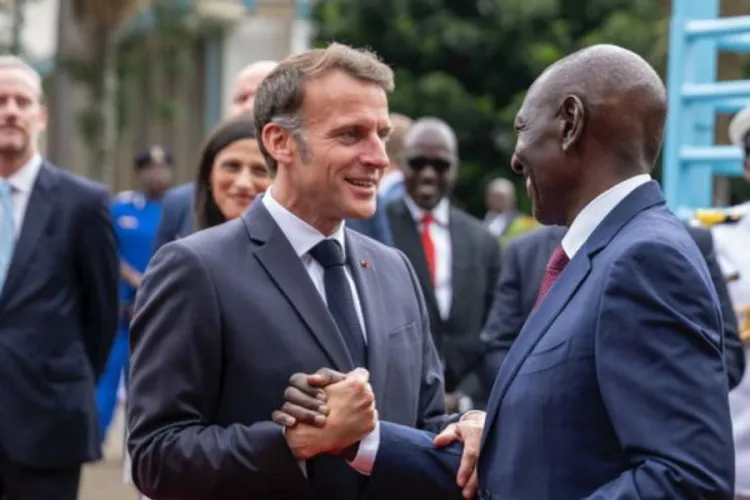 Macron’s Kenya Visit Overshadowed by Gachagua’s Ksh7 Billion Road Project Claims