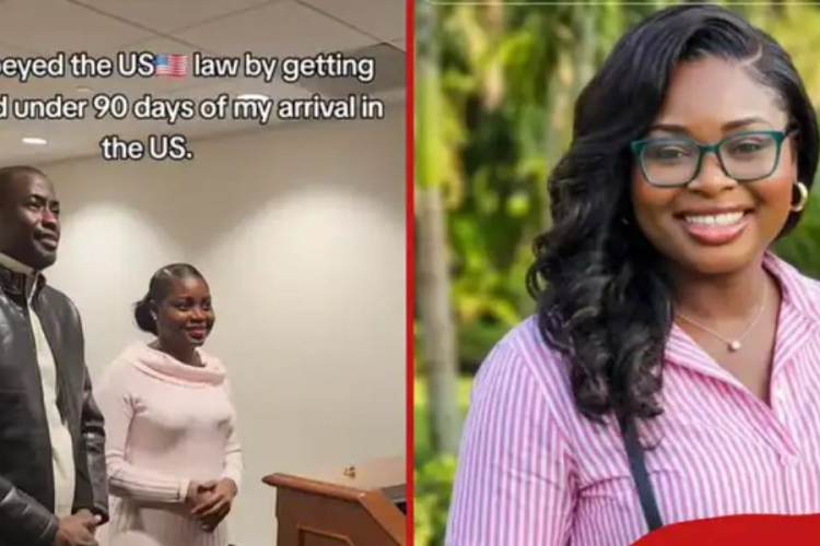 Woman Explains Why She Had to Marry Within 90 Days After Moving to the US