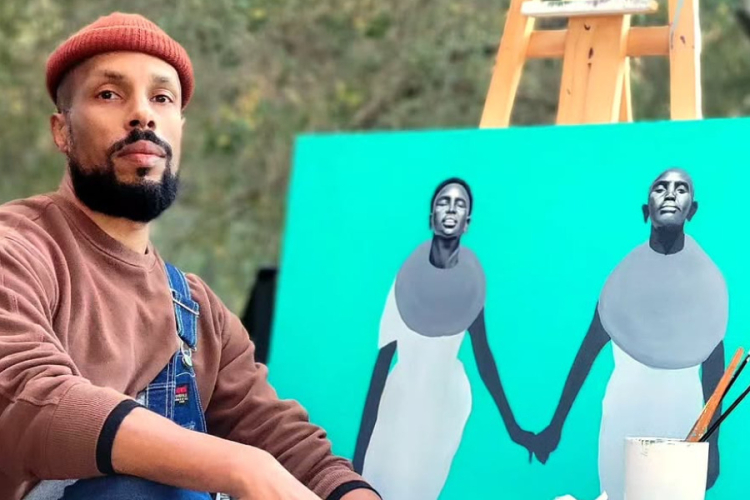 How Kenyan-German Artist Kipkemoi Henke Is Making His Mark in Los Angeles