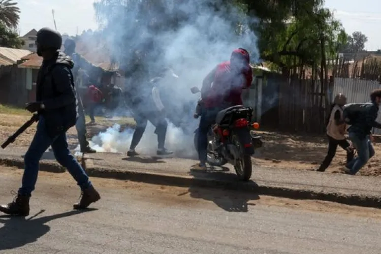 Violence Breaks Out During Anti-US Ebola Facility Demonstration in Nanyuki