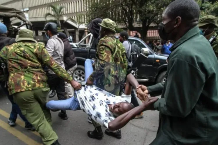 Heavy Police Presence Locks Down Nairobi During Saba Saba Anniversary