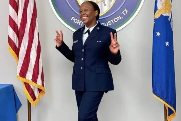 Kenyan Youtuber Shiko Hope Graduates From US Air Force Medical Programme