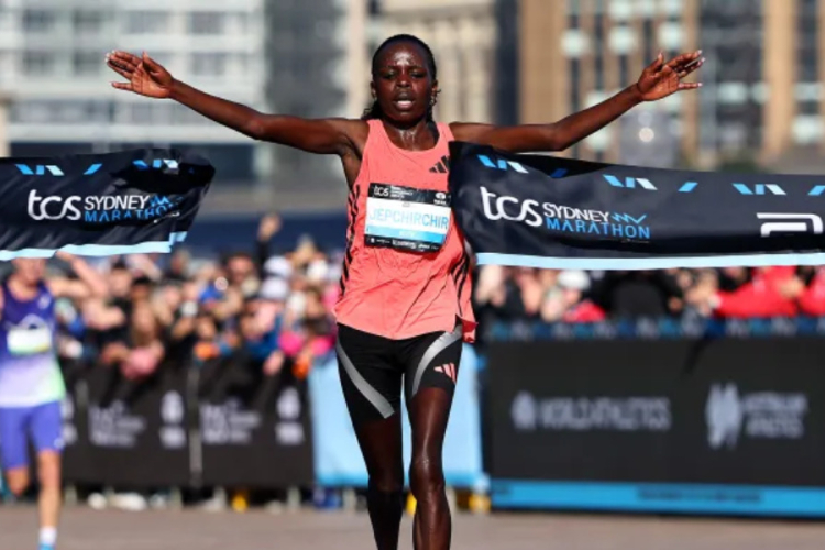 Kenyans in Sydney Cheer Jepchirchir to Marathon Victory
