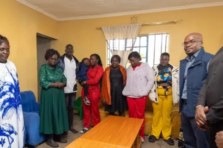PS Omollo Calls for Calm at Elvis ‘Beast’ Otieno Burial