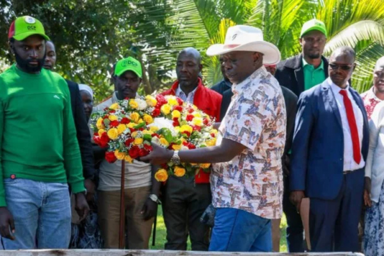 Gachagua Pledges to Build Mausoleum for Late MP Johana Ng’eno