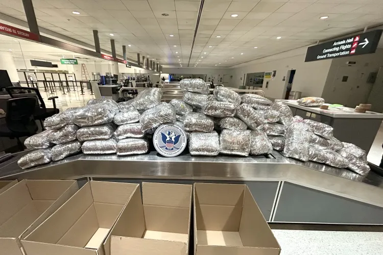 Two Travelers Caught With Nearly 850 Pounds of Miraa at BWI Airport