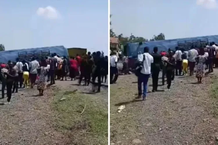 TUM Students Feared Dead After University Bus Overturns on Kisumu–Awasi Highway