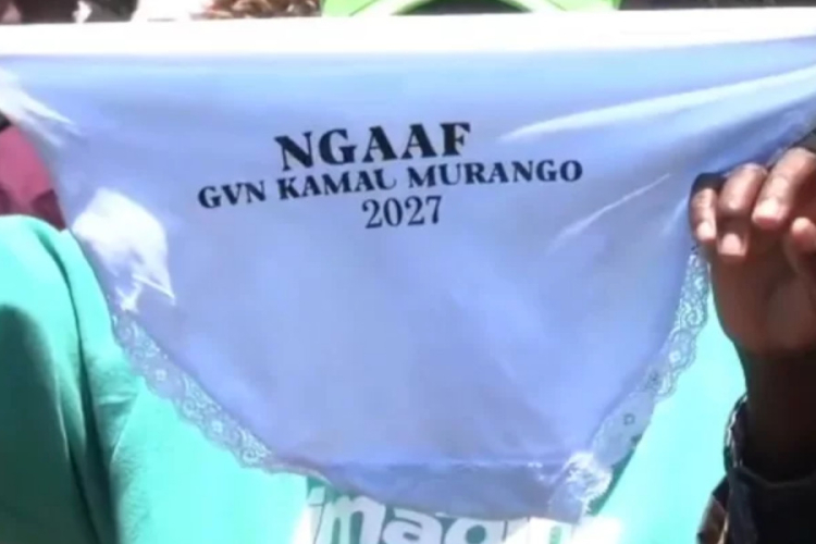 Backlash in Kirinyaga After Women Receive Underwear Bearing Senator’s Name