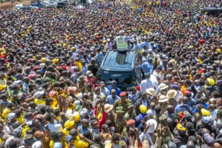 Ruto Pledges Equal Development Across Kenya as He Tours Kericho