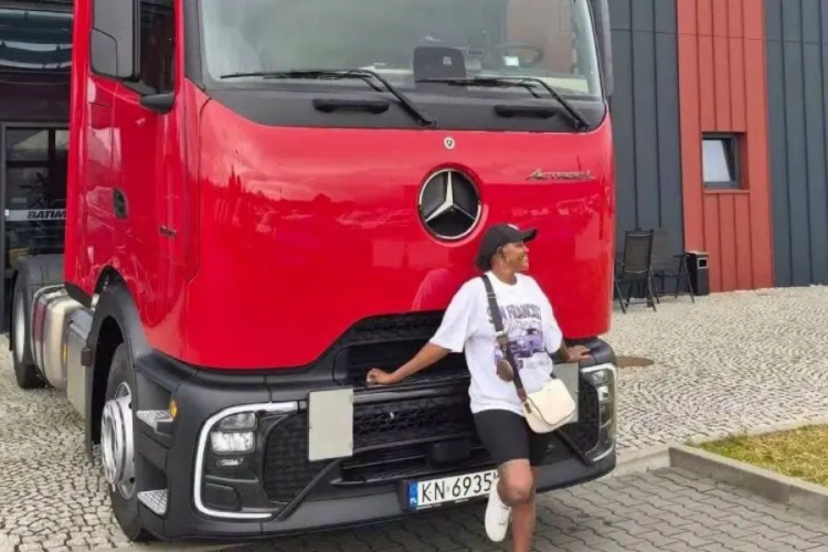 Meet the Kenyan Woman Driving Heavy Commercial Trucks Across Europe