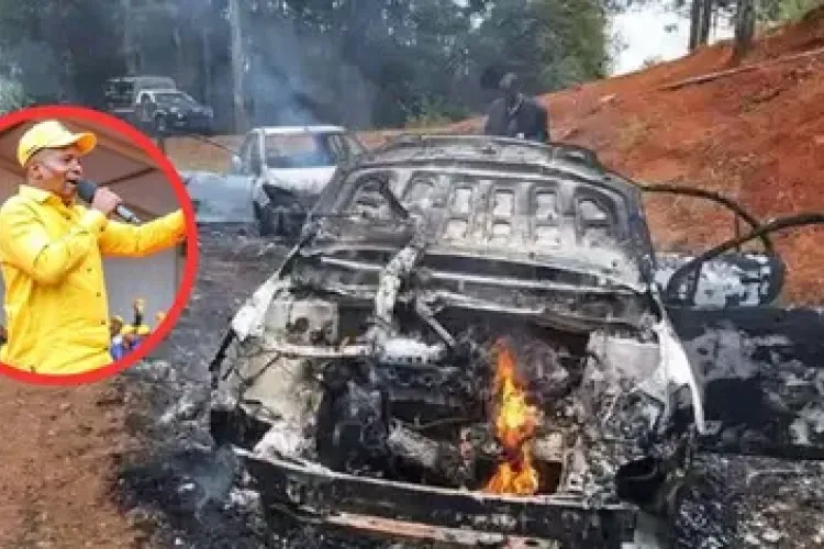 Kindiki Evacuated as Violence Erupts at UDA Rally in Embu