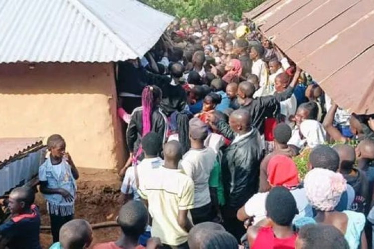Kisii Village Stunned as Image Resembling 'Virgin Mary' Appears on Kitchen Wall