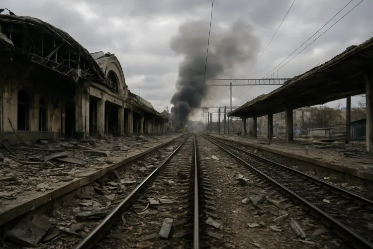 Russian attack hits rail workers in new deadly strikes on Kyiv