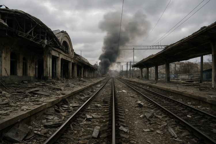 Russian attack hits rail workers in new deadly strikes on Kyiv