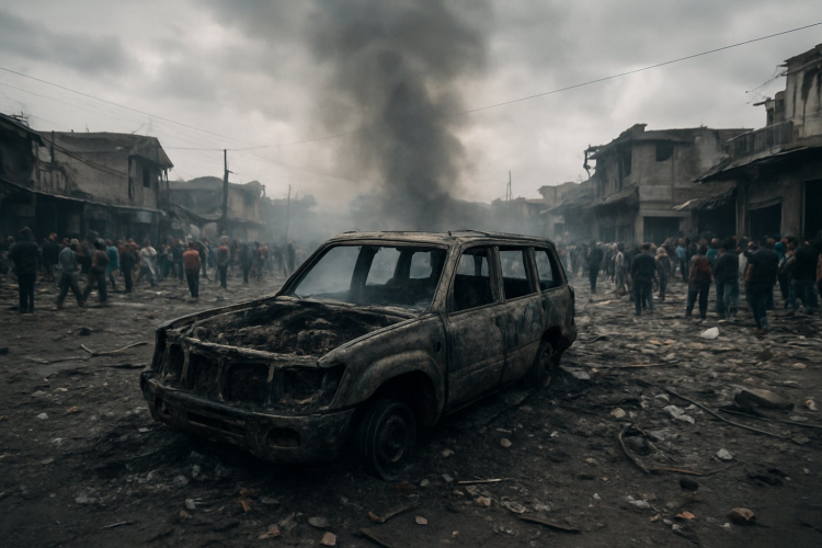 Violence Erupts During Orengo's Impromptu Tour in Migori as Vehicle is Torched