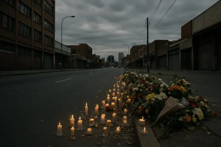Women Protest After String of Murders Near Johannesburg