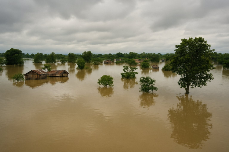Breaking: Devastating Floods in Assam, India Leave Trail of Destruction and Heartbreak
