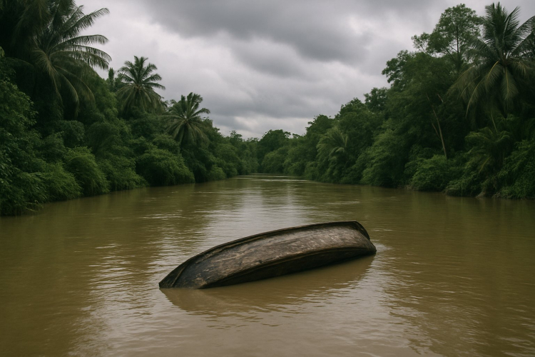 At least 12 dead and dozens missing after a vessel capsizes in DRC