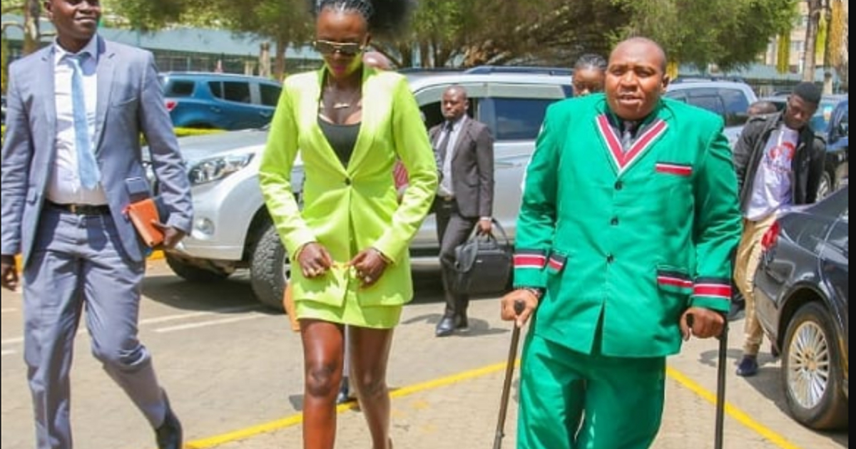 Kenyan Singer Akothee Causes Drama at Parliament as She Arrives in ...