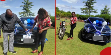 UK-Based Kenyan Woman Gifts Father New Car in Heartfelt Gratitude