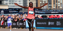 Kenyans in Sydney Cheer Jepchirchir to Marathon Victory