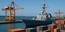 US Missile Destroyer Docks in Mombasa Amid Rising Red Sea Threats