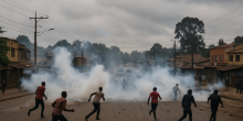 Violence Erupts in Embu as Youth Clash with Police During Deputy President Meeting