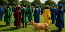Meet the Goat That Became a Graduation Sensation in Nigeria