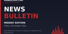 Mwakilishi News Bulletin - Midday Edition, Friday 09 October 2026