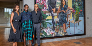New Obama Portrait by Nigerian-Born Artist to Feature at Presidential Center