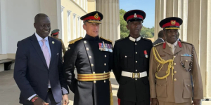 Kenyan Officer Isaac Lenkume Graduates From Prestigious Royal Military Academy Sandhurst